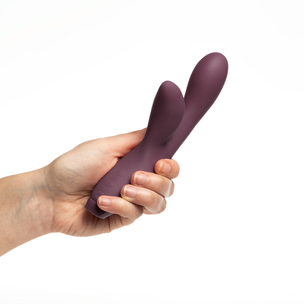 Je Joue Hera Rechargeable Silicone Rabbit Vibrator – Purple