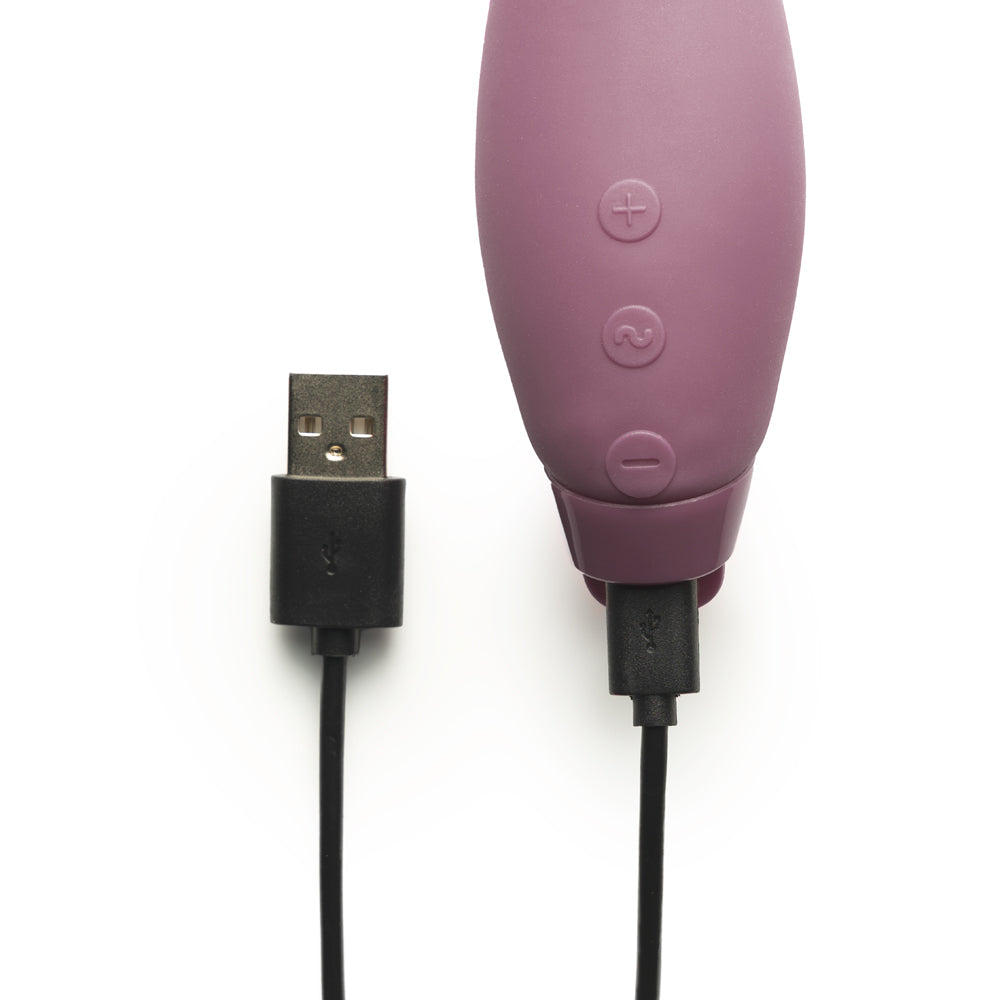 Je Joue Hera Rechargeable Silicone Rabbit Vibrator – Purple