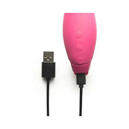 Je Joue Juno Rechargeable Silicone G-Spot Vibrator - Fuchsia