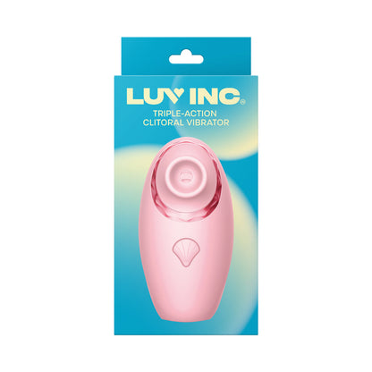 Luv Inc Tv11 Triple-Action Clitoral Vibrator – Pink