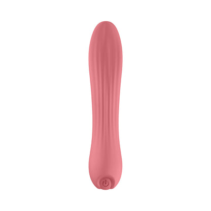 Luv Inc TV23 Tongue Vibrator – Rechargeable Hot Pink Silicone with 10 Modes