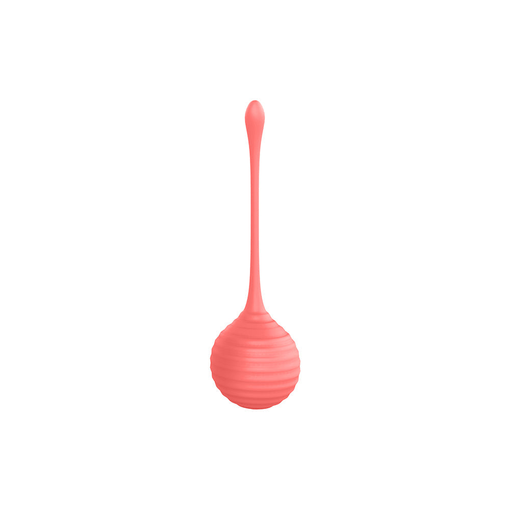 Luv Inc Kg88 Kegel Balls Set – Ribbed Silicone – Coral
