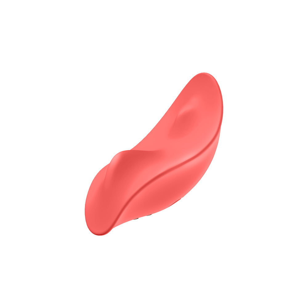 Luv Inc Pv72 Panty Vibe - Rechargeable Remote-Controlled Silicone Wearable Vibrator - Coral