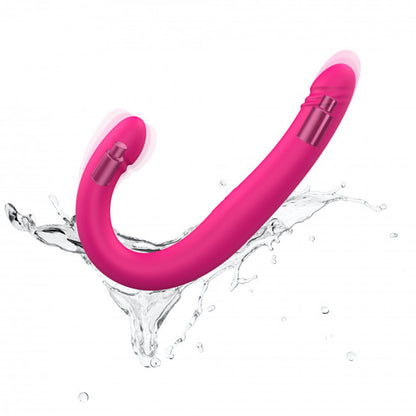 Dorcel Orgasmic Double Do Rechargeable Thrusting & Vibrating Double Dildo - Hot Pink