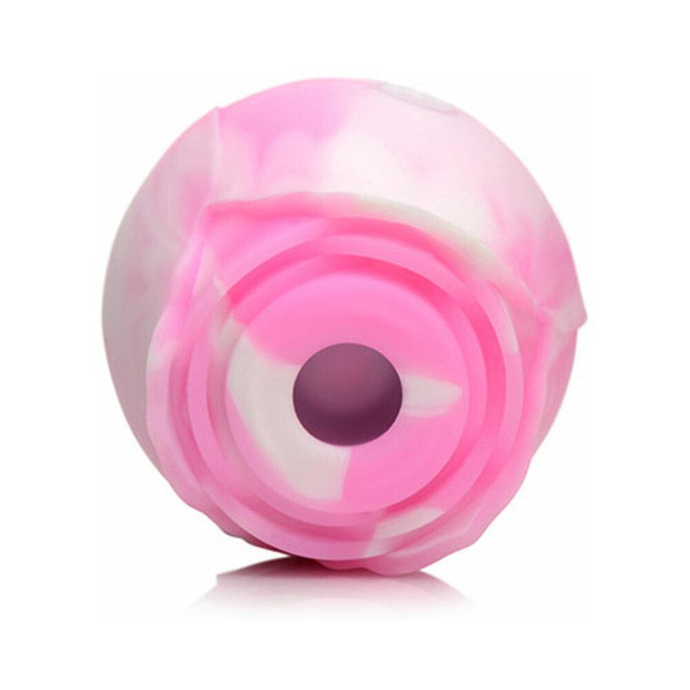Curve Gossip Cum Into Bloom Clitoral Stimulator with Suction Modes - Light Pink