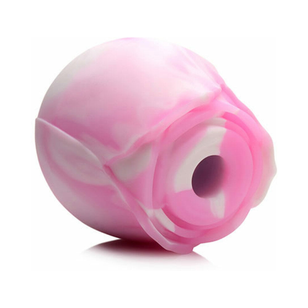Curve Gossip Cum Into Bloom Clitoral Stimulator with Suction Modes - Light Pink
