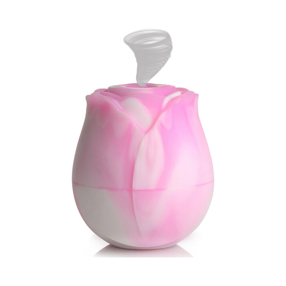 Curve Gossip Cum Into Bloom Clitoral Stimulator with Suction Modes - Light Pink