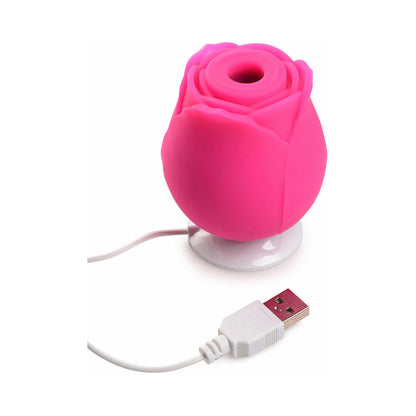 Curve Toys Gossip Cum Into Bloom Clitoral Stimulator – Magenta