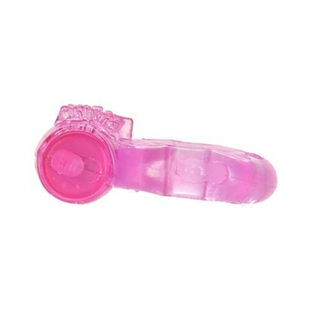 Powerbullet Vibrating Cockring Butterfly – Pink – Enhances Erections