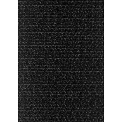 Ouch! Black & White Adjustable Velcro Wrist or Ankle Cuffs - Black