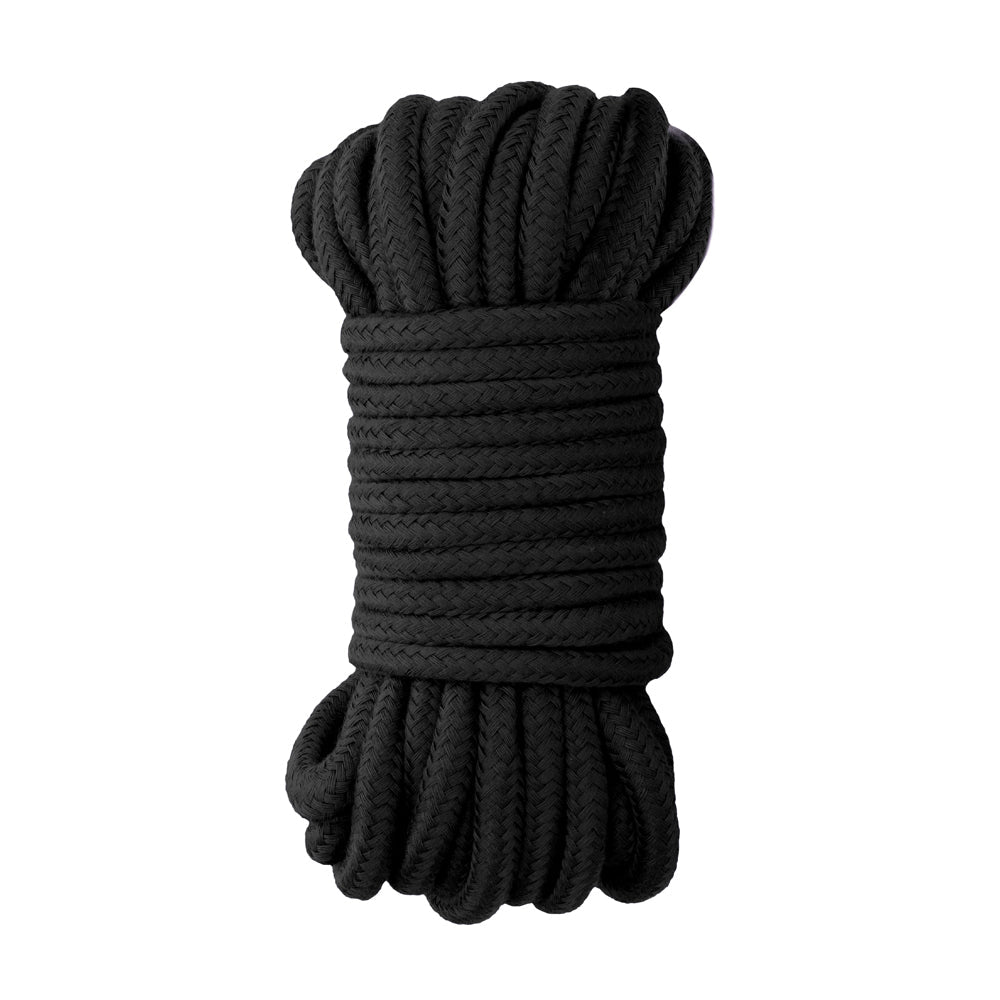 OUCH! Japanese Rope 10m - Black Silk Rope for Rope Play
