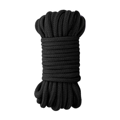 OUCH! Japanese Rope 10m - Black Silk Rope for Rope Play