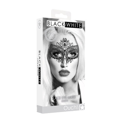 OUCH! Queen Black Lace Eye Mask – Intricate Venetian Design