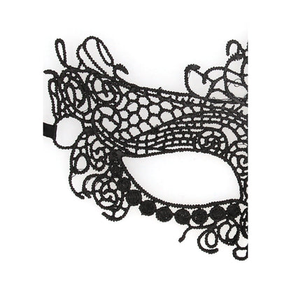 OUCH! Queen Black Lace Eye Mask – Intricate Venetian Design