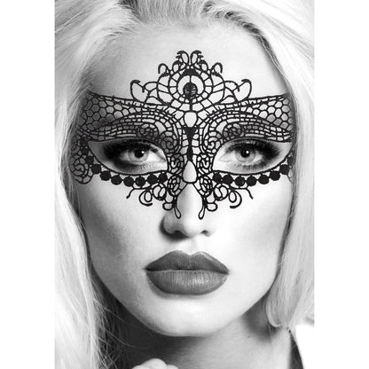 OUCH! Queen Black Lace Eye Mask – Intricate Venetian Design
