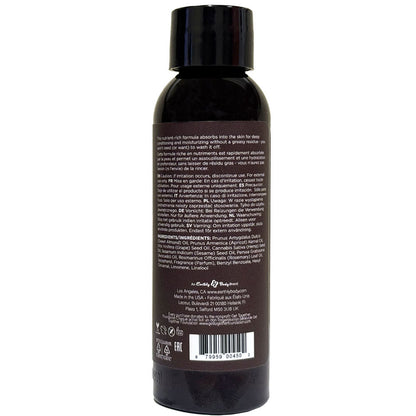 Earthly Body Hemp Seed Massage and Body Oil - Dreamsicle Scent - 2 Fl. Oz.