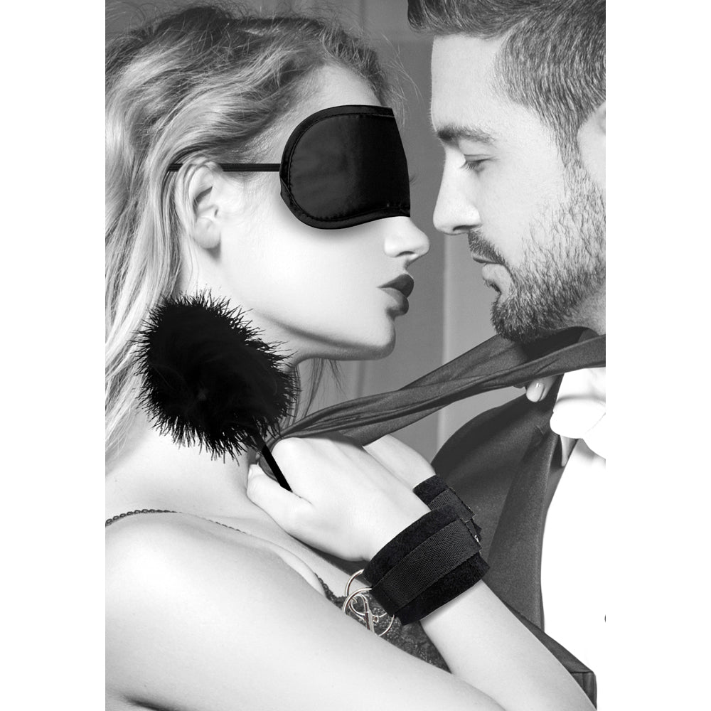 Ouch! Black & White Introductory Bondage Kit #2 – Black