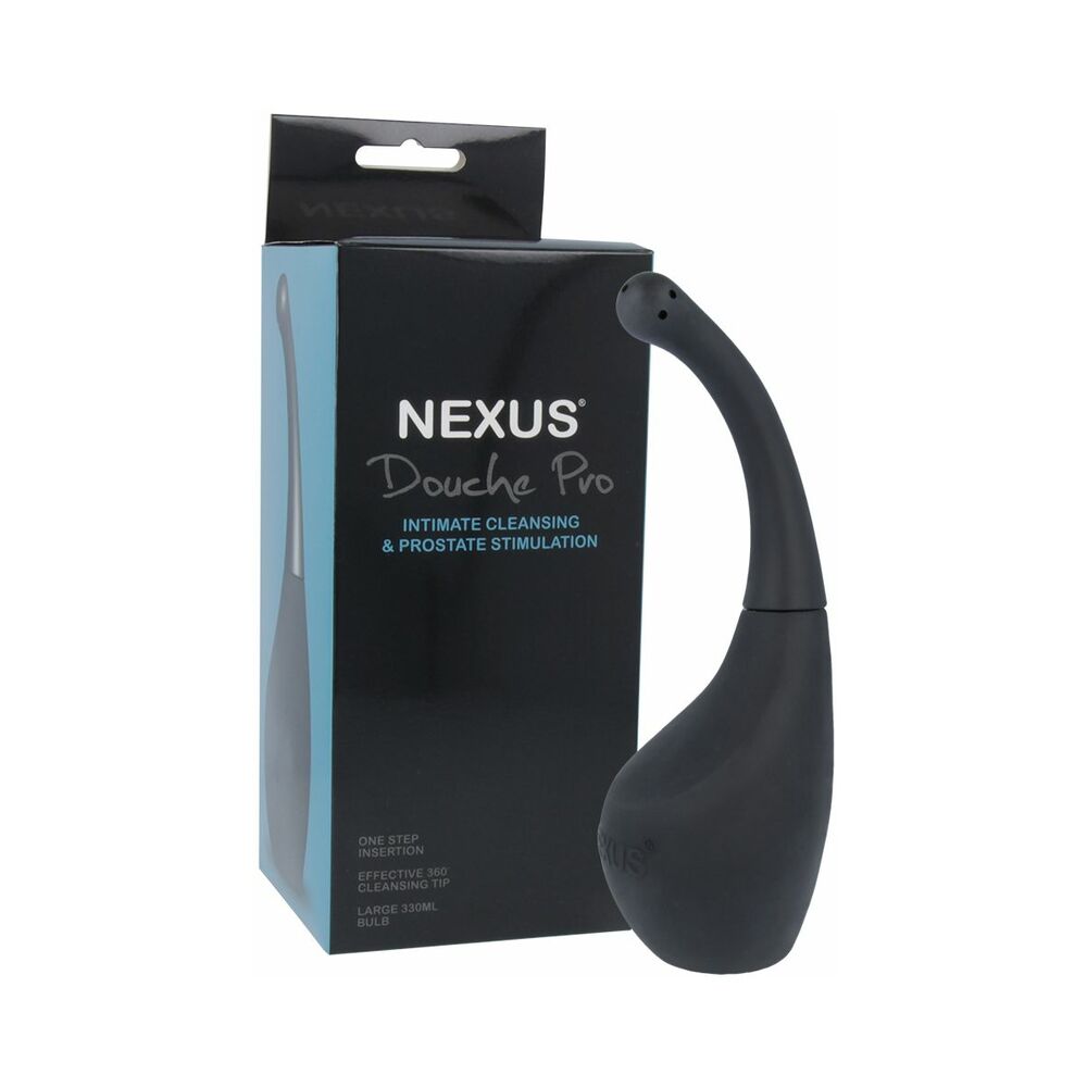 Nexus Douche Pro Prostate Anal Douche – Black