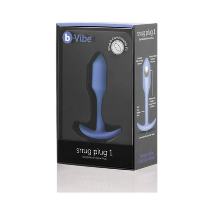 b-Vibe Snug Plug 1 Silicone Anal Plug – Violet