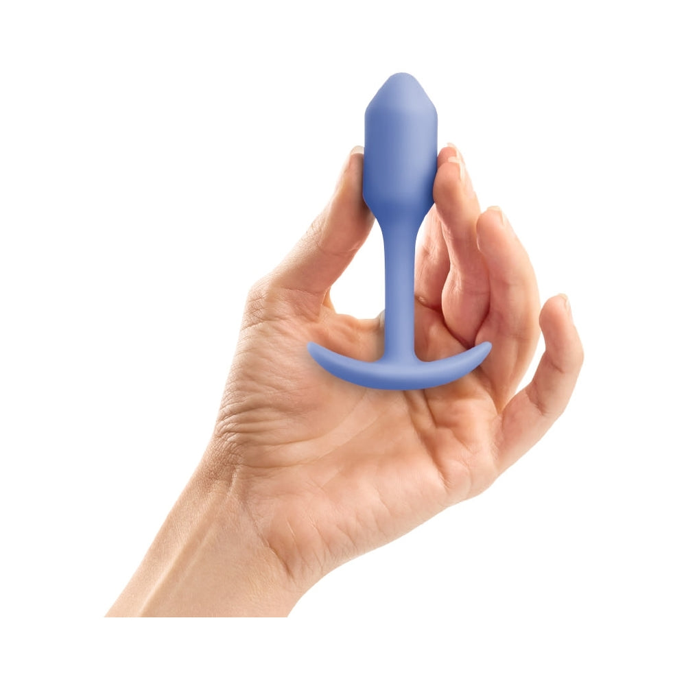 b-Vibe Snug Plug 1 Silicone Anal Plug – Violet