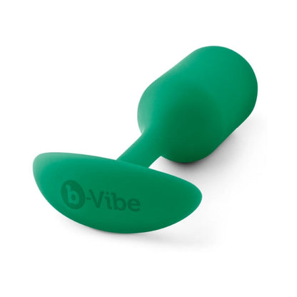 b-Vibe Snug Plug 2 Weighted Silicone Anal Plug – Green