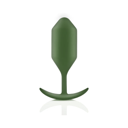 b-Vibe Snug Plug 4 Weighted Silicone Anal Plug – Green