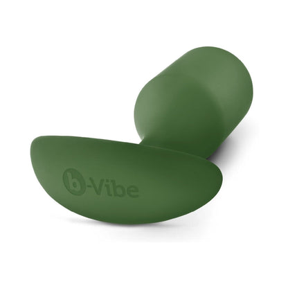 b-Vibe Snug Plug 4 Weighted Silicone Anal Plug – Green