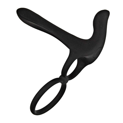 Nasstoys Enhancer Ultimate Lover Silicone Vibrating Ring – Black
