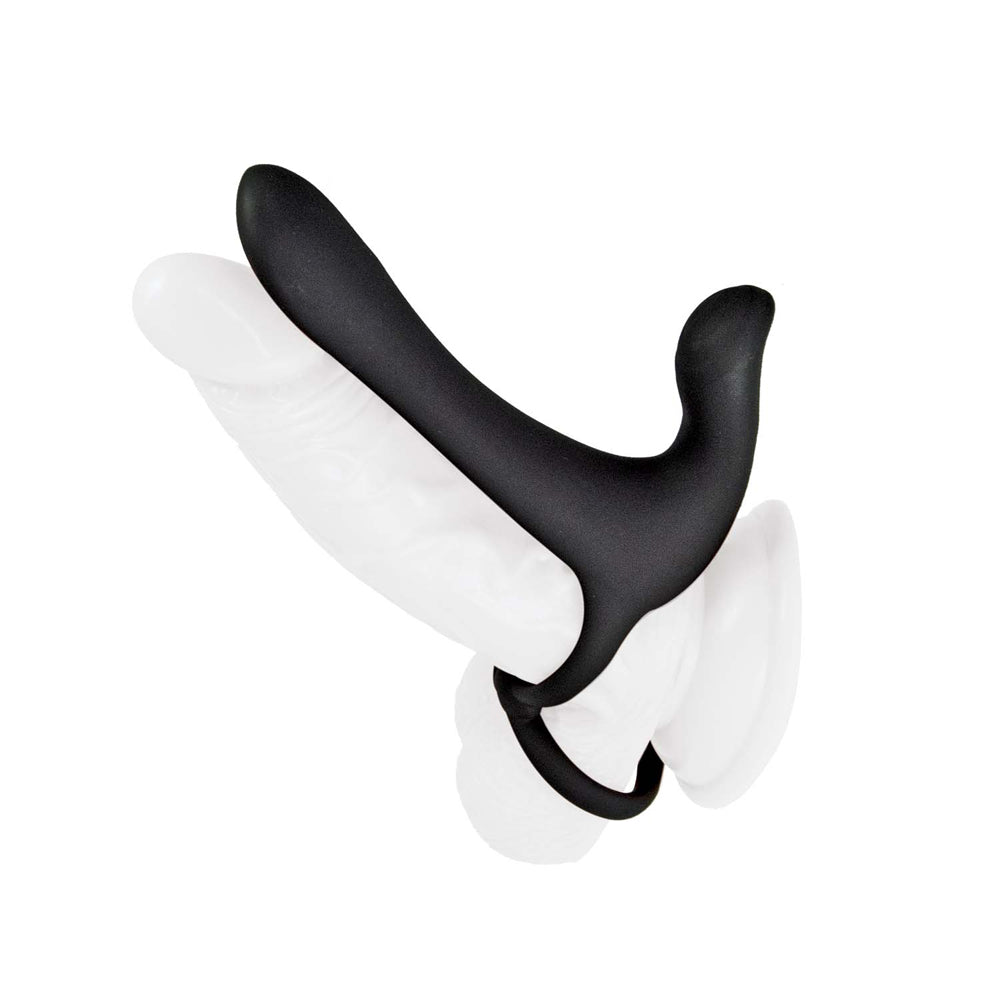 Nasstoys Enhancer Ultimate Lover Silicone Vibrating Ring – Black