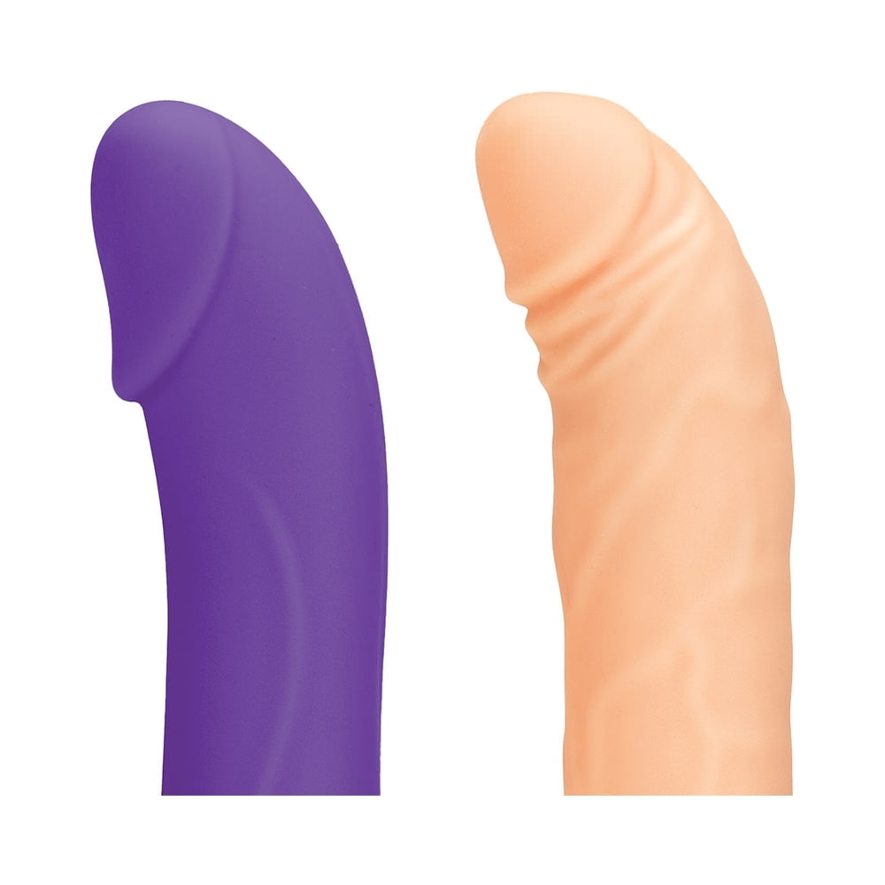 Lux Fetish Rechargeable Thrusting Compact Sex Machine with Remote Control - Assorted Colors