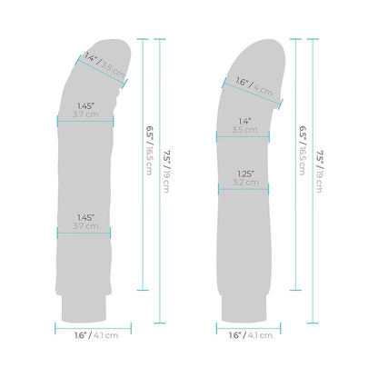 Lux Fetish Rechargeable Thrusting Compact Sex Machine with Remote Control - Assorted Colors