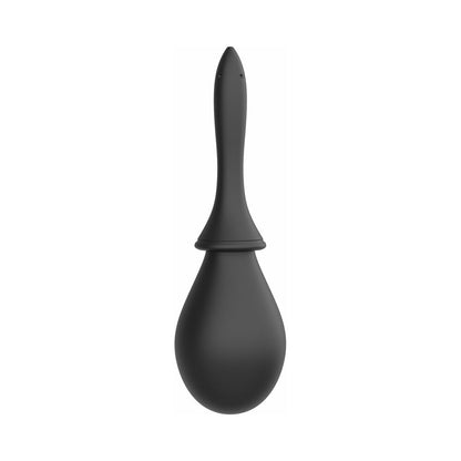 Nexus Anal Douche Set Silicone Black – Intimate Cleansing Kit with Two Tips
