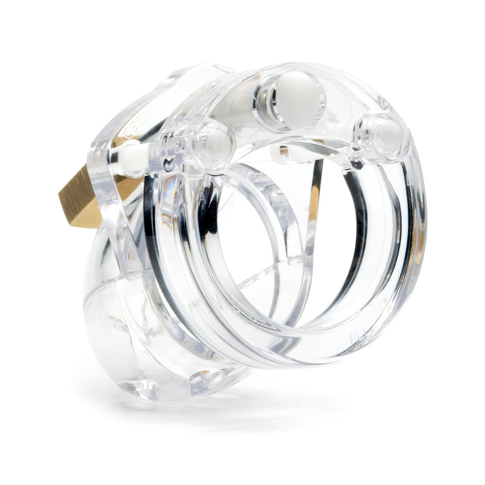 CB-X Mini Me Male Chastity Device - Clear - 1.25" Cage Length