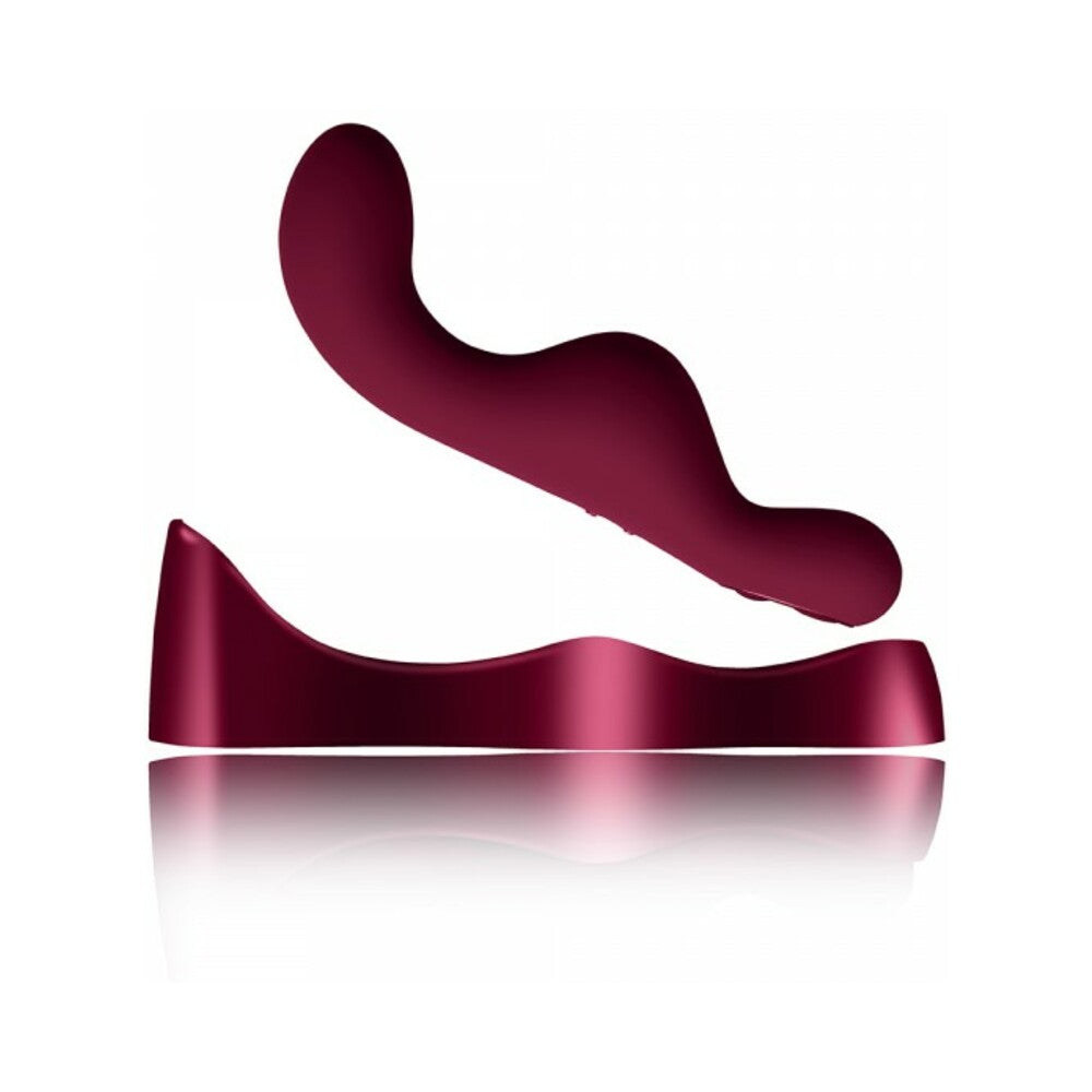 Rocks-Off Ruby Glow Saddle Vibrator - Red - Dual Motor
