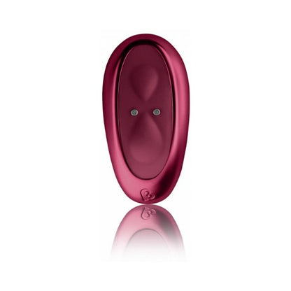 Rocks-Off Ruby Glow Saddle Vibrator - Red - Dual Motor