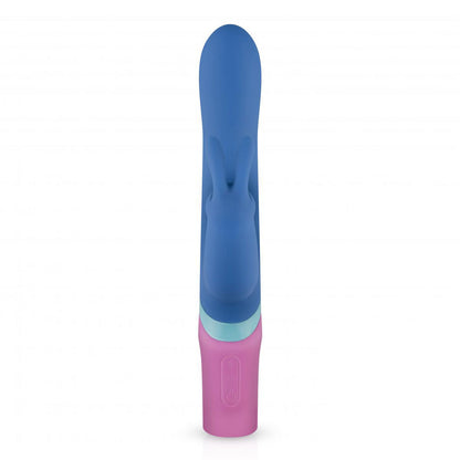PMV20 Vice Double Vibrator – Silicone – Blue – 3 Motors, 12 Rotation Settings, 13 Vibration Settings