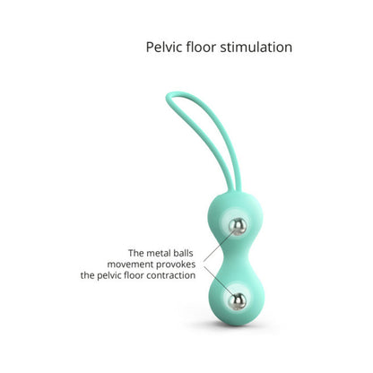 Love to Love Joia Silicone Kegel Balls – Teal