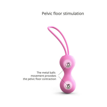 Love to Love Joia Silicone Kegel Balls – Pink Passion