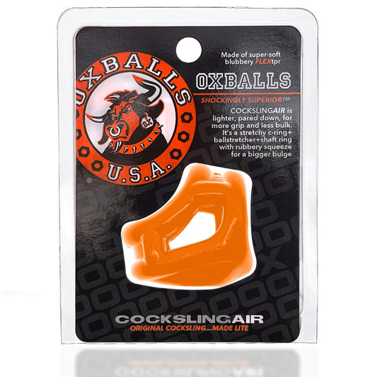 Oxballs Cocksling Air Cock-and-Ball Sling - Orange
