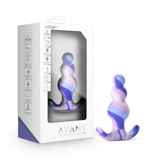 Blush Avant Twilight Silicone Anal Plug – Multi-Color