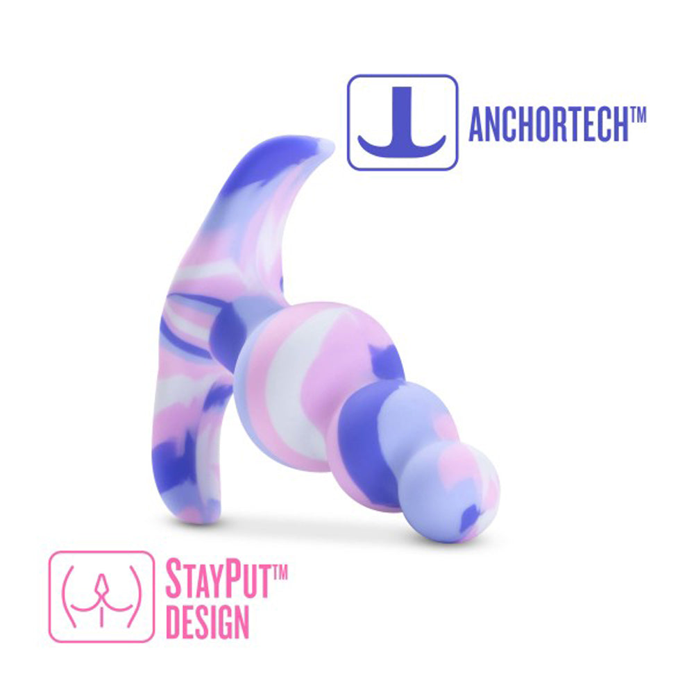 Blush Avant Twilight Silicone Anal Plug – Multi-Color