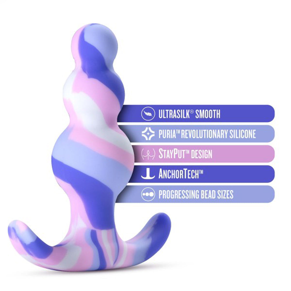 Blush Avant Twilight Silicone Anal Plug – Multi-Color