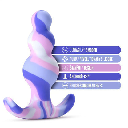Blush Avant Twilight Silicone Anal Plug – Multi-Color