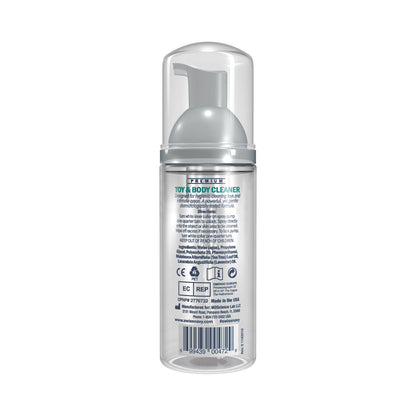 Swiss Navy Toy and Body Cleaner Foaming Dispenser – Clear – 1.6 oz