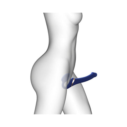 Lovely Planet Multi Orgasm Bendable Strapless Strap-On – Night Blue, Large