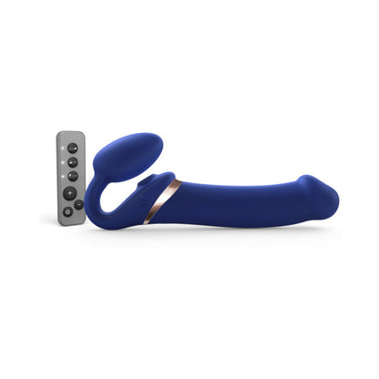 Lovely Planet Multi Orgasm Bendable Strapless Strap-On – Night Blue, XL