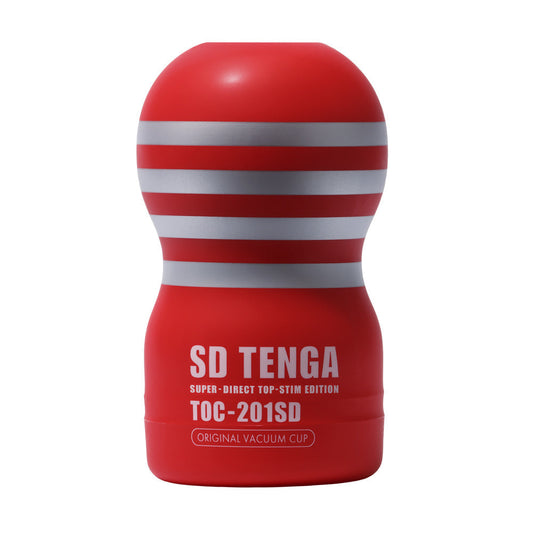 Tenga SD Original Vacuum Cup – Red – Disposable Male Stroker