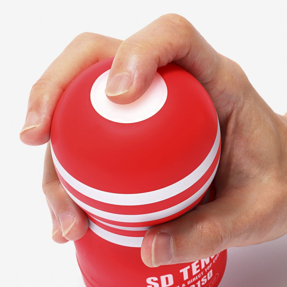 Tenga SD Original Vacuum Cup – Red – Disposable Male Stroker