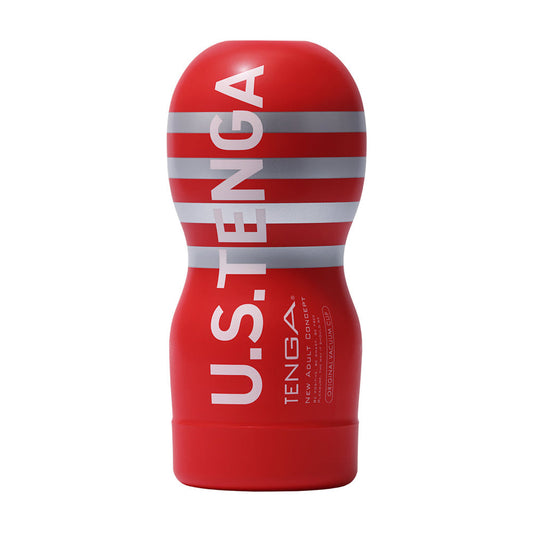 Tenga U.S. Original Vacuum Cup – Red – Disposable Male Masturbator