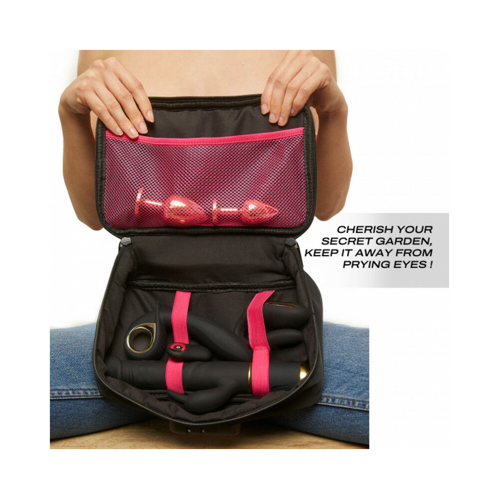 Dorcel Discreet Storage Box with Integrated Padlock – Black